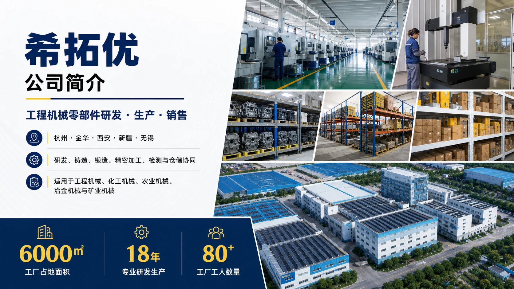 希拓优公司简介、制造基地、仓储体系和工厂数据